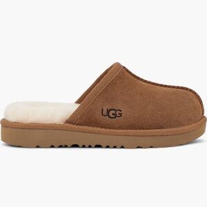 UGG Chestnut Suede Slip-On Slippers